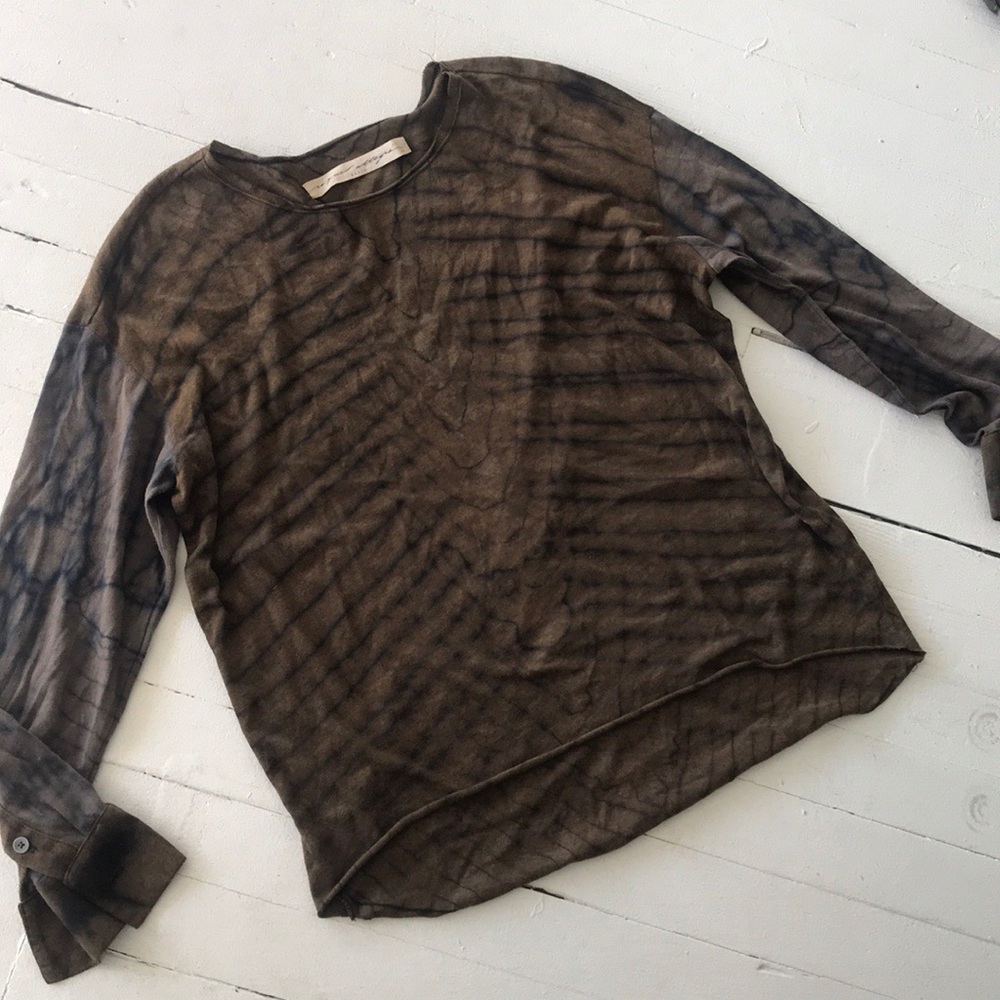 Raquel Allegra tie dye brown/blue size 2